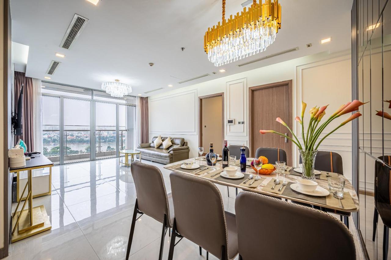 הו צ'י מין סיטי Landmark Plus Residences Luxury Suite מראה חיצוני תמונה