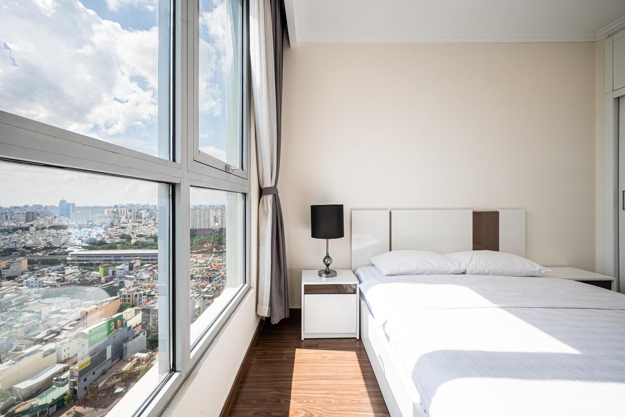 הו צ'י מין סיטי Landmark Plus Residences Luxury Suite מראה חיצוני תמונה