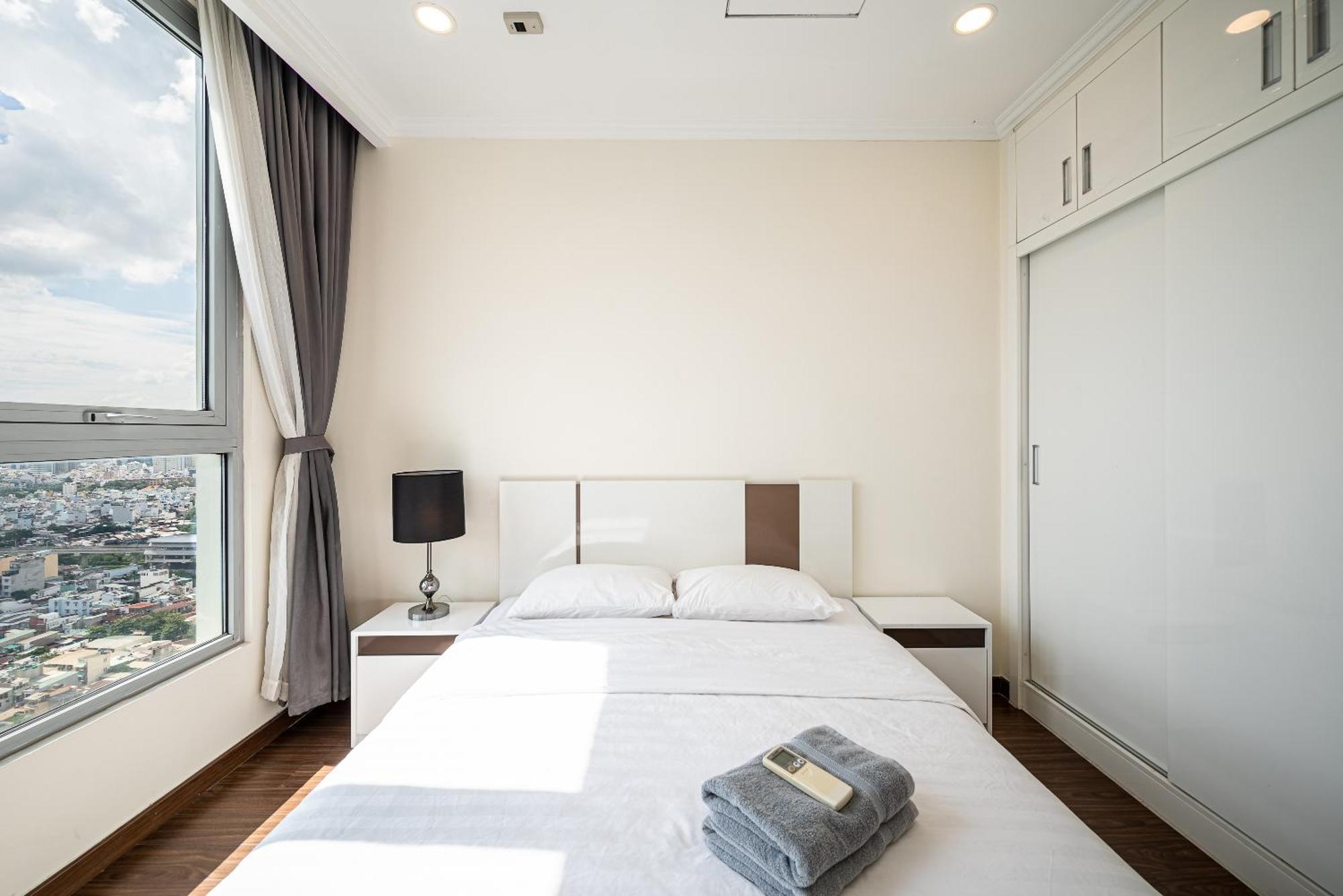הו צ'י מין סיטי Landmark Plus Residences Luxury Suite מראה חיצוני תמונה