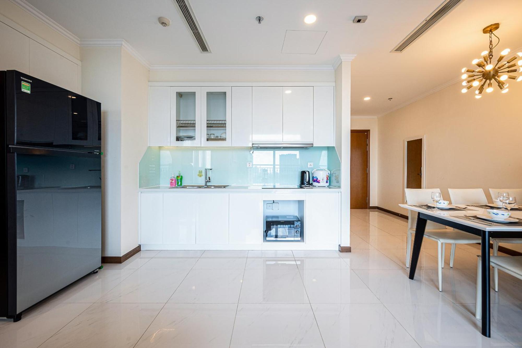 הו צ'י מין סיטי Landmark Plus Residences Luxury Suite מראה חיצוני תמונה