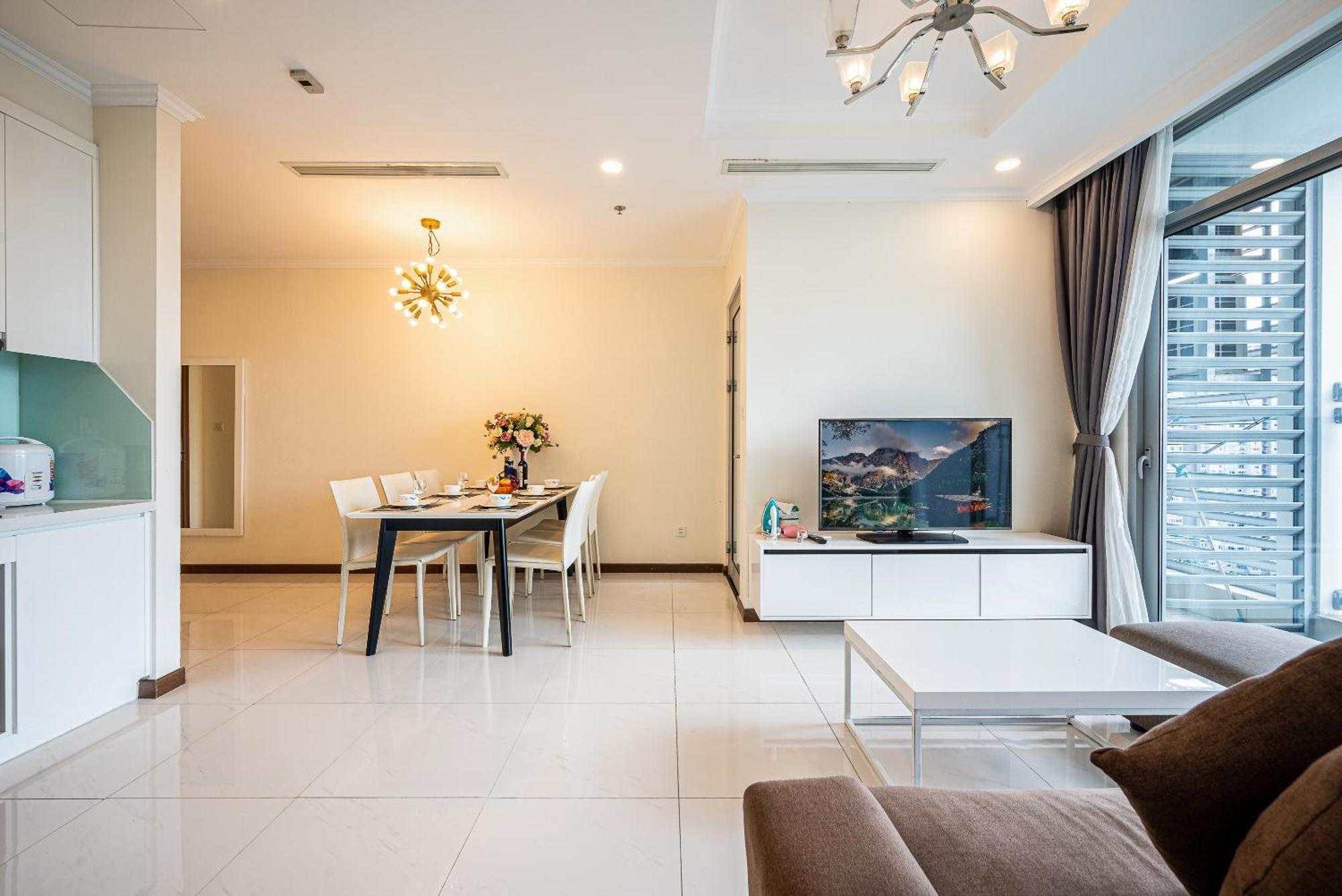 הו צ'י מין סיטי Landmark Plus Residences Luxury Suite מראה חיצוני תמונה