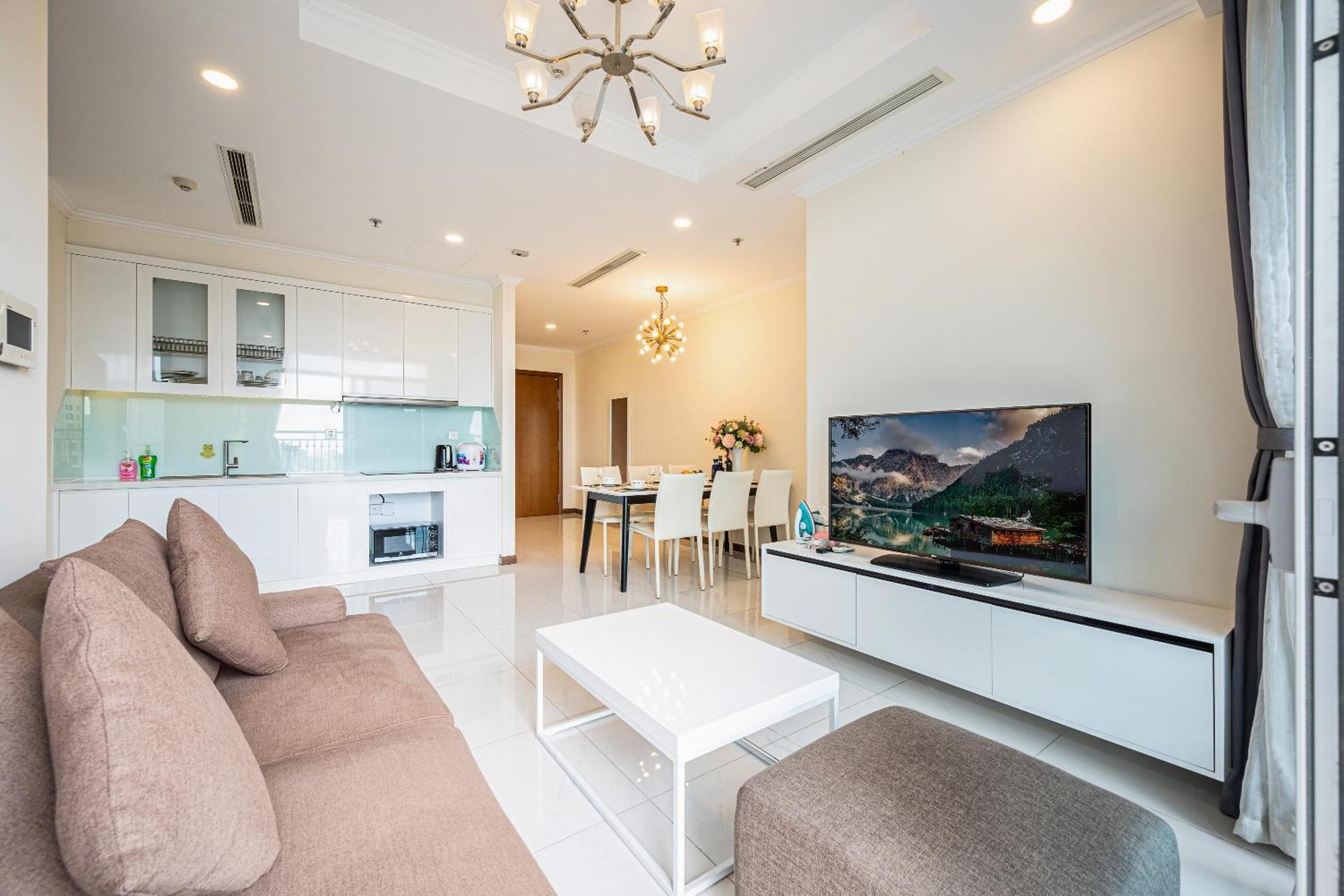 הו צ'י מין סיטי Landmark Plus Residences Luxury Suite מראה חיצוני תמונה