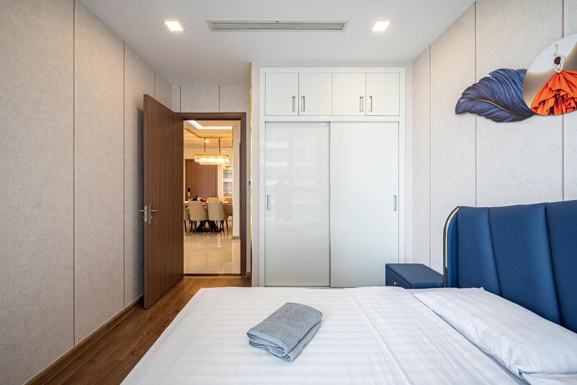 הו צ'י מין סיטי Landmark Plus Residences Luxury Suite מראה חיצוני תמונה