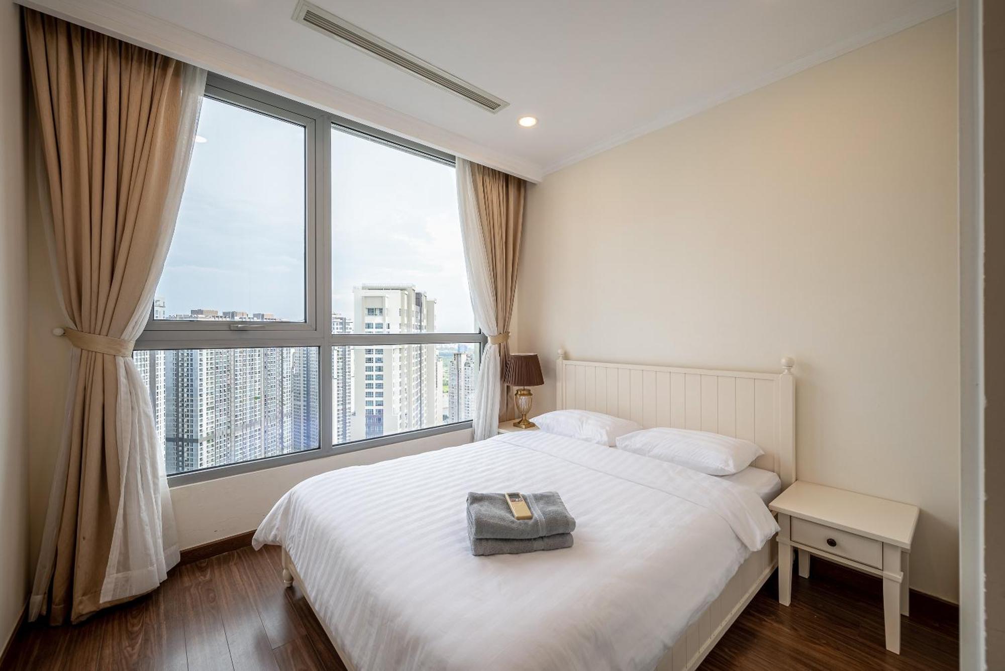 הו צ'י מין סיטי Landmark Plus Residences Luxury Suite מראה חיצוני תמונה