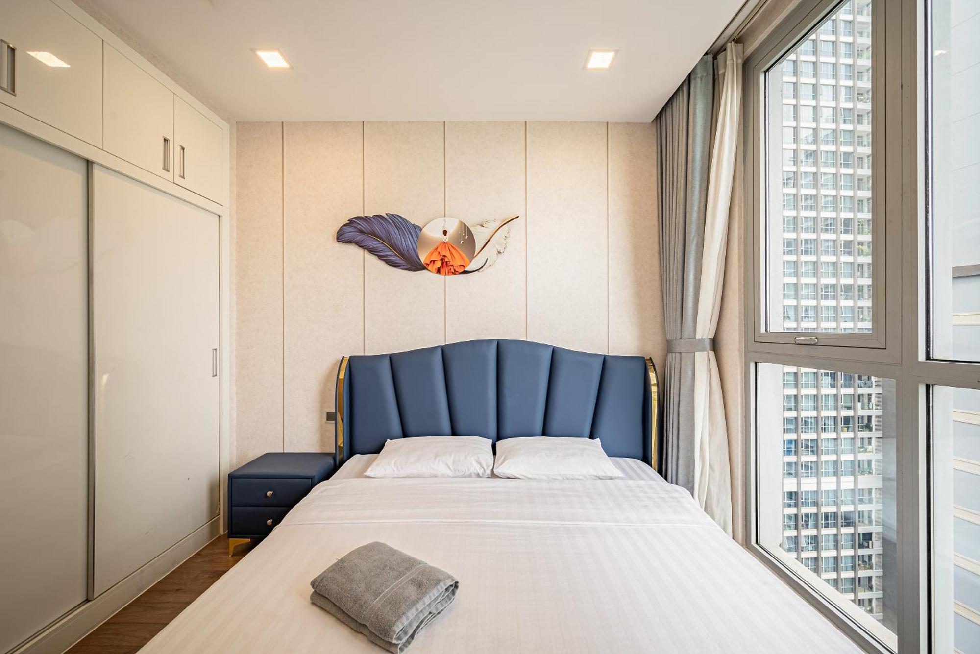 הו צ'י מין סיטי Landmark Plus Residences Luxury Suite מראה חיצוני תמונה
