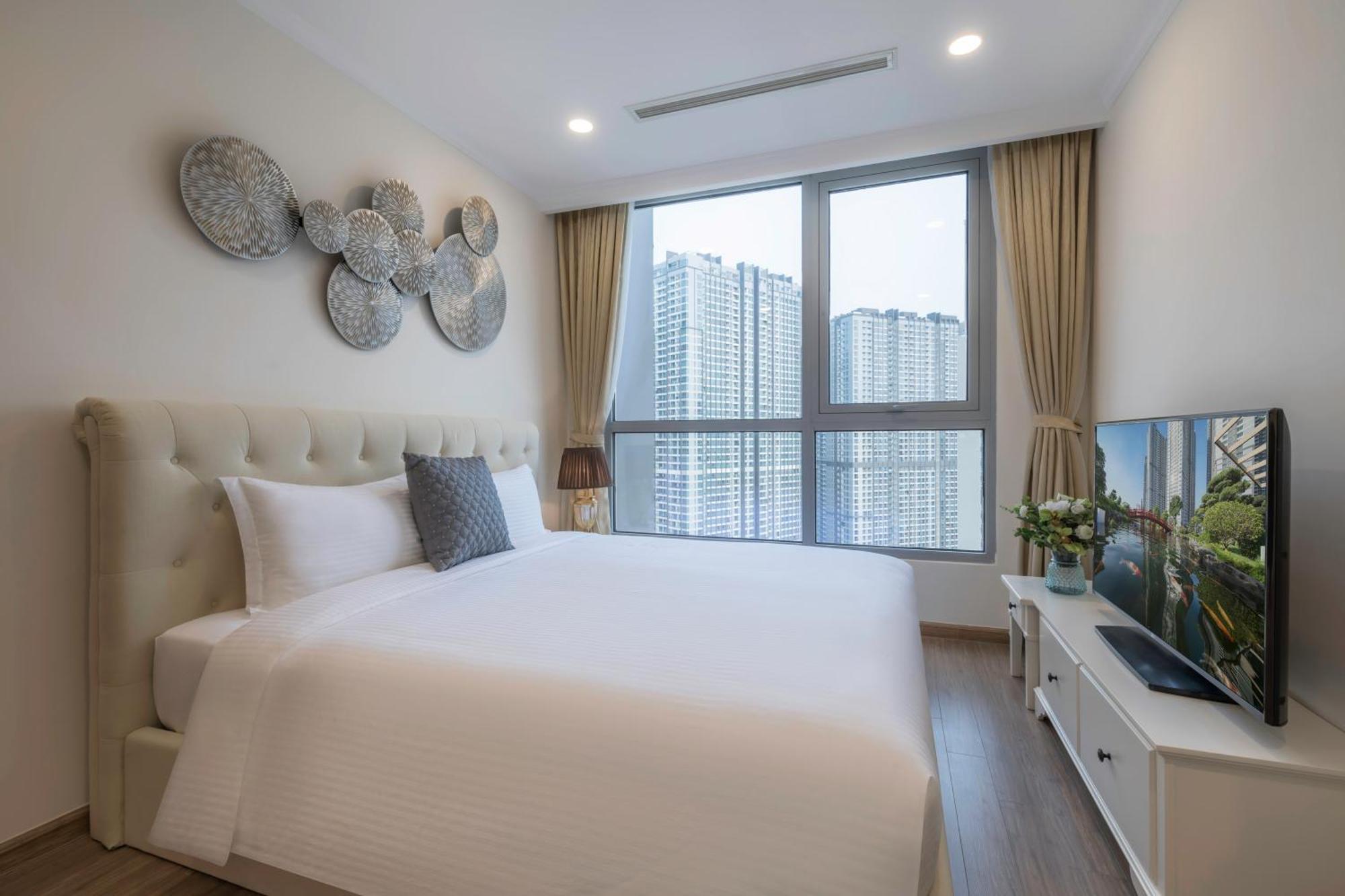 הו צ'י מין סיטי Landmark Plus Residences Luxury Suite מראה חיצוני תמונה