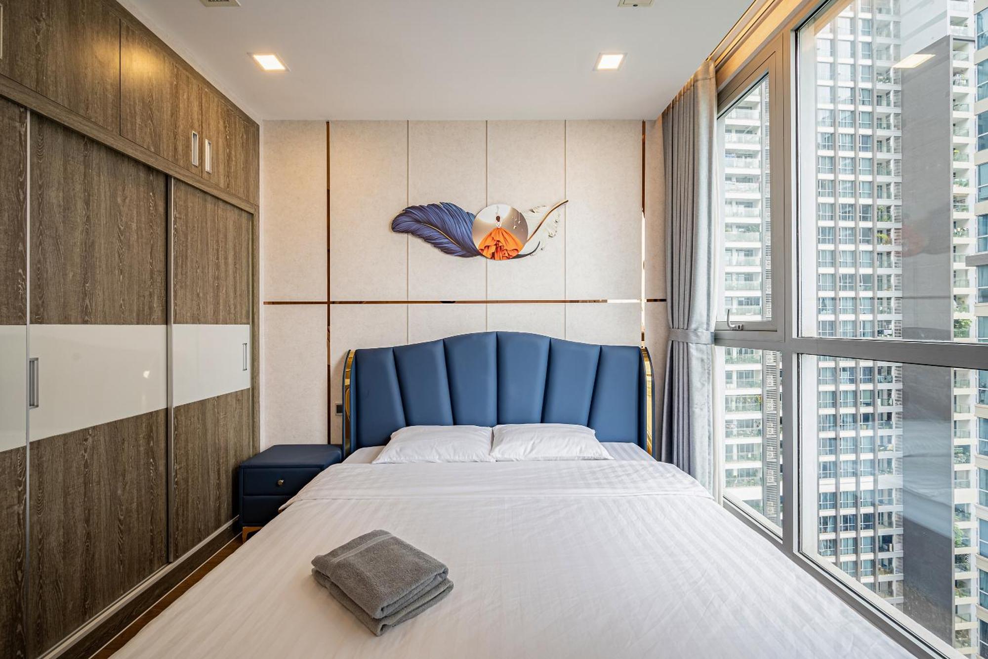 הו צ'י מין סיטי Landmark Plus Residences Luxury Suite מראה חיצוני תמונה