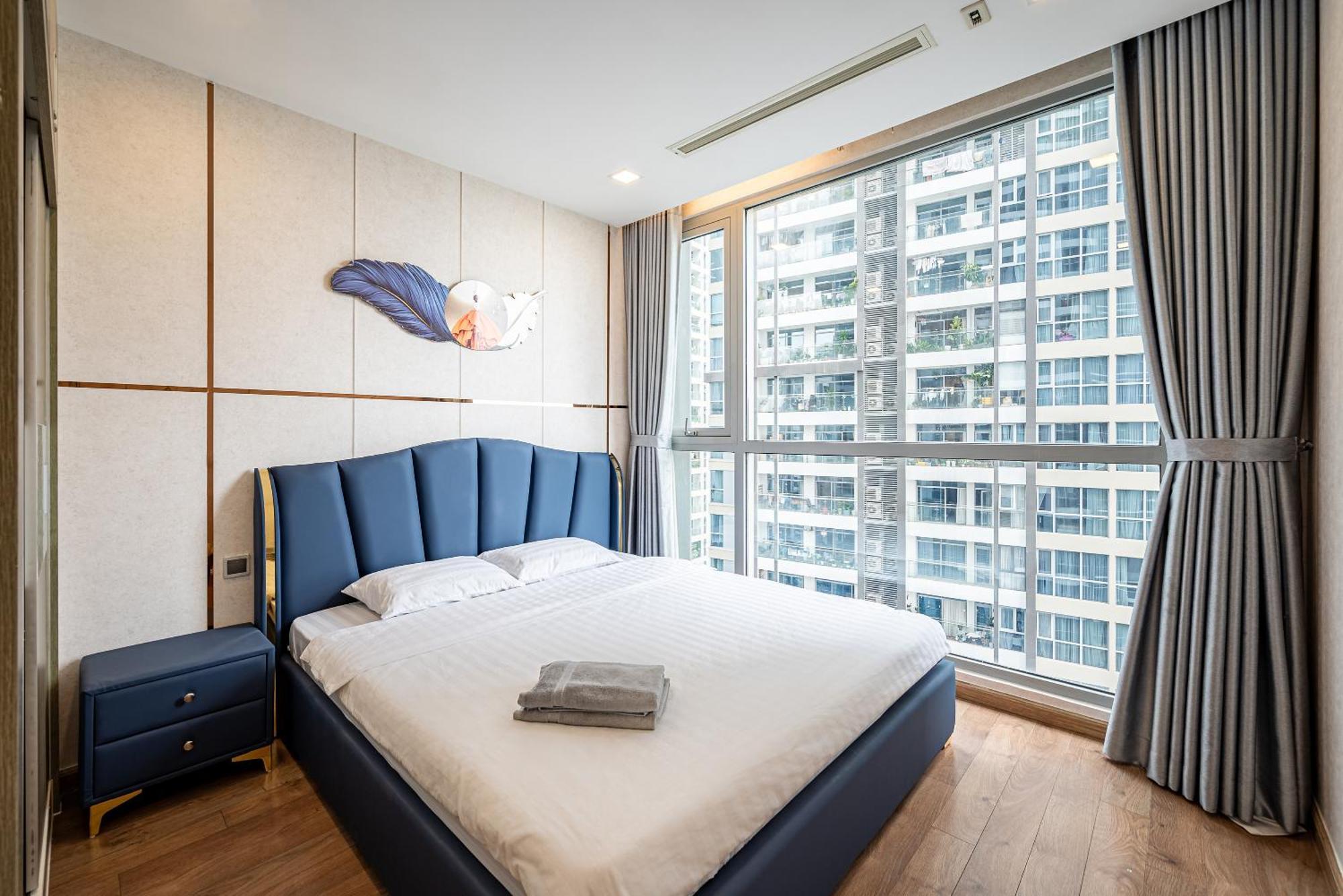 הו צ'י מין סיטי Landmark Plus Residences Luxury Suite מראה חיצוני תמונה